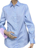 Double Two Ladies Blouse - Blue, 10