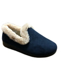 COSY TOES LADIES FURLINED SLIPPER ROSE