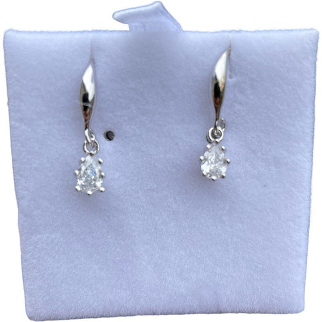 CRYSTAL RHD DROP EARRINGS 109-84