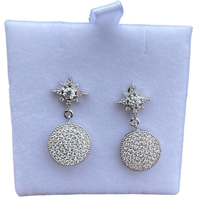STAR CIRCLE EARRINGS 2-314