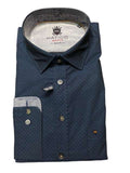 Hatico Mans Shirt 31108 - Navy, Xl