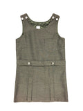 Girls Pinafore Grey