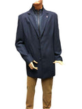 White Label Wool Coat Heath - Navy, 44