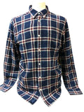 Wrangler Mans Check Shirt - M, Mars Red