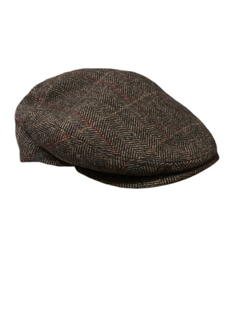 Wegener Gents Cap - Brown, 57 Cm