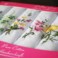 LADIES BOXED HANKIES LBC191