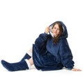CUDDLE HOODY-NAVY