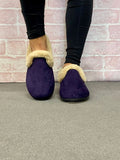 COSY TOES LADIES FURLINED SLIPPER ROSE