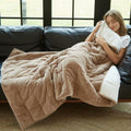 SHERPA BACKED WEIGHTED BLANKETS 7.4KG