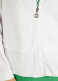 RABE ZIPPED CASUAL JACKET 50-521220 003-WHITE