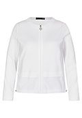 RABE ZIPPED CASUAL JACKET 50-521220 003-WHITE