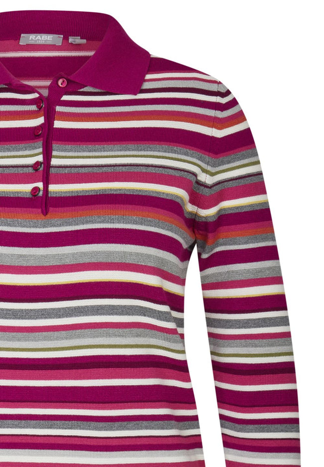 RABE FINE KNIT COLLAR & 3 BUTTONS 49-123621 259