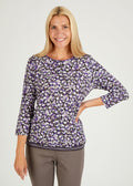 RABE 3/4 SLEEVE FLORAL PATTERN 49-124360 280