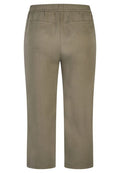 RABE LADIES CROPPED TROUSERS 50-523152 455-KHAKI