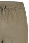RABE LADIES CROPPED TROUSERS 50-523152 455-KHAKI