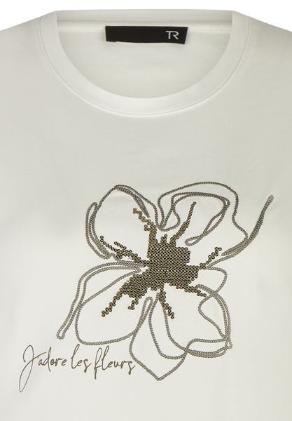 RABE LADIES TOP 50-523304 601-CREAM