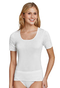 Schiesser Short Sleeve Top 200764 - White, 12
