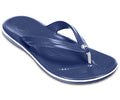 LADIES CROCBAND FLIP -NAVY