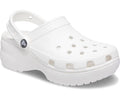 CLASSIC PLATFORM CLOG -WHITE
