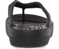 CROCS PLATFORM FLIP-BLACK