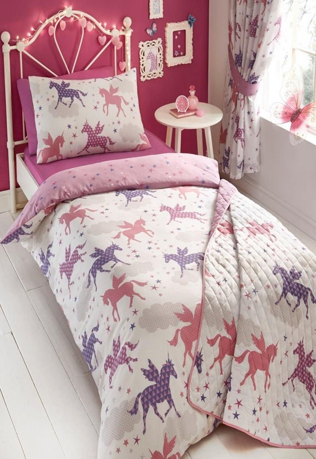 Portfolio Home Kids Divine Unicorns Duvet Set