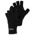 THINSULATE LINED FINGERLESS GLOVES GL131BK