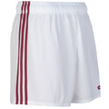 MOURNE SHORTS-MAROON WHITE