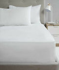 SLEEP & DREAM FITTED SHEET -WHITE