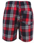 TARTAN COTTON LOUNGE SHORTS SFM82