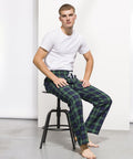 TARTAN COTTON LOUNGE PANTS SFM83