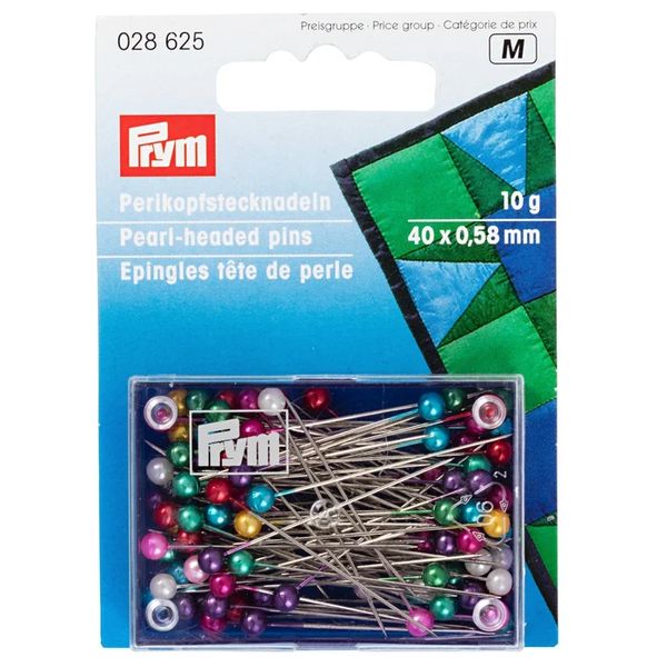 PEARL HEADED PINS BOXED 028625