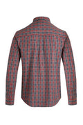 LANDO CHECK L/S SHIRT 203057-NUTMEG