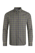 LANDO CHECK L/S SHIRT 203057-OLIVE