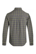 LANDO CHECK L/S SHIRT 203057-OLIVE