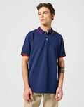 WRANGLER S/S POLO SHIRT 1123504-NAVY