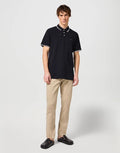 WRANGLER S/S POLO SHIRT 1123504-BLACK