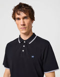 WRANGLER S/S POLO SHIRT 1123504-BLACK