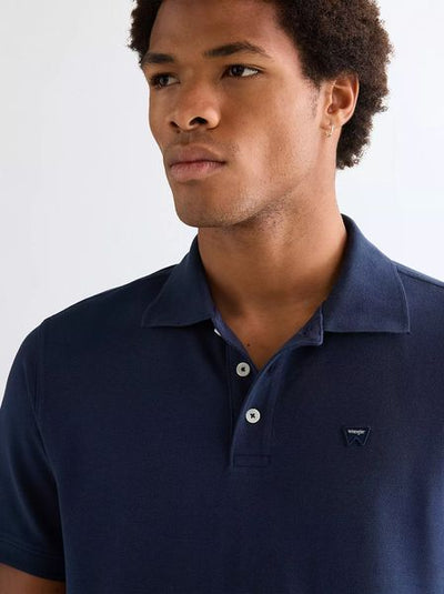 WRANGLER S/S POLO SHIRT 112386-NAVY