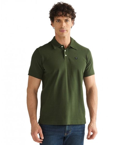 WRANGLER S/S POLO SHIRT 112386-GREEN