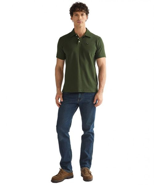 WRANGLER S/S POLO SHIRT 112386-GREEN