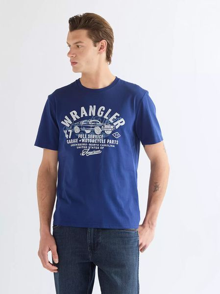 WRANGLER AMERICANA T-SHIRT 112387-BLUE