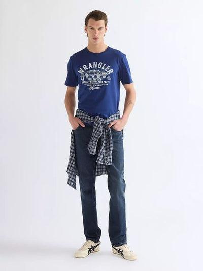 WRANGLER AMERICANA T-SHIRT 112387-BLUE