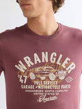 WRANGLER AMERICANA T-SHIRT  112387-BROWN