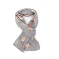 ROBIN SCARF-GREY