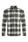 BROXTON ORGANIC CHECK L/S SHIRT 203058-GREEN