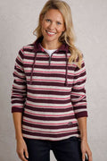 TATIANA ECO 1/4 ZIP MACARONI 203013-MULTI  COLOR