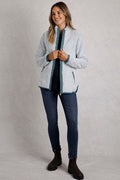 CLOVE COSY FULL ZIP FLEECE 203016-POWDER BLUE