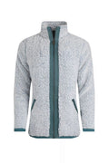 CLOVE COSY FULL ZIP FLEECE 203016-POWDER BLUE