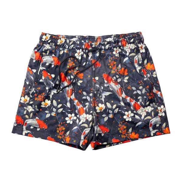 SWOLE PANDA HYPERMOTION SWIM SHORTS KOI