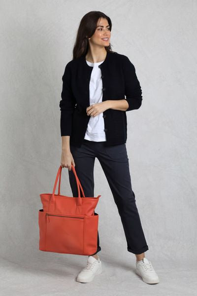 WEIRD FISH KNITTED BLAZER CARDIGAN 203471